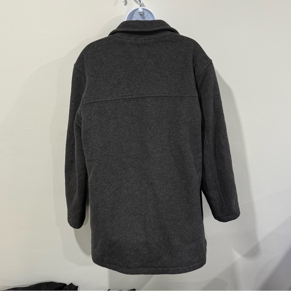 J.Crew Grey Wool Coat – Men’s Medium – 80% Wool – Excellent - Picture 4 of 12